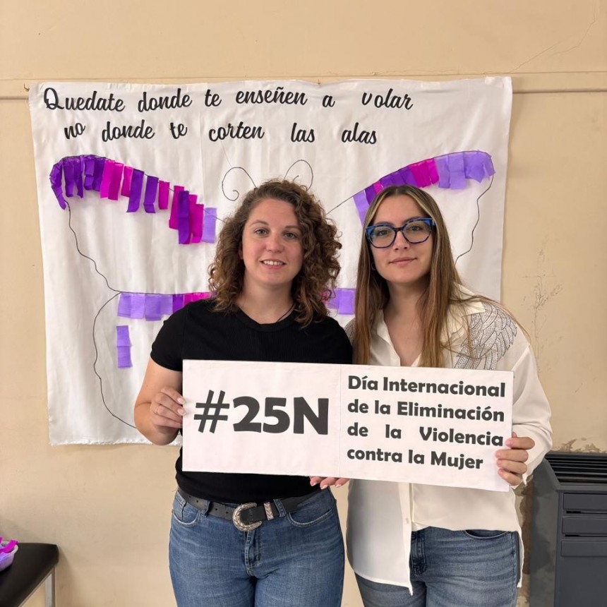 25N: EXPRESIÓN ARTÍSTICA EN DIFERENTES PUNTOS DE LA CIUDAD