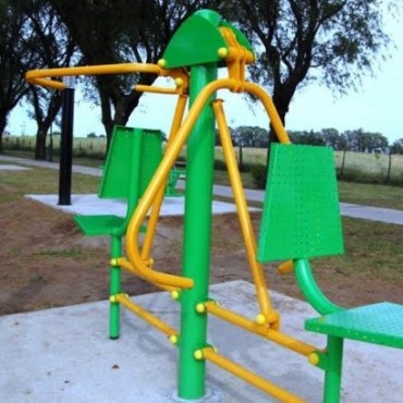 DAÑOS EN LA PISTA DE SALUD