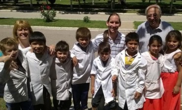 ROBERTO ALVAREZ VISITO LA LOCALIDAD