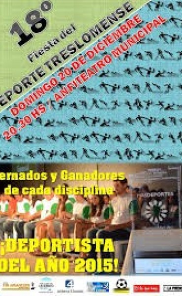 SE REALIZA LA FIESTA DEL DEPORTE. FERNANDO CAVALLERO DIJO QUE 