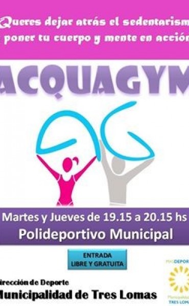COMIENZAN CLASES DE ACQUA GYM