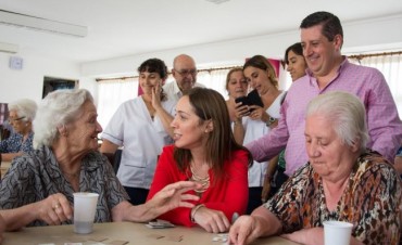 NÉSTOR ÁLVAREZ RECIBIÓ A LA GOBERNADORA VIDAL