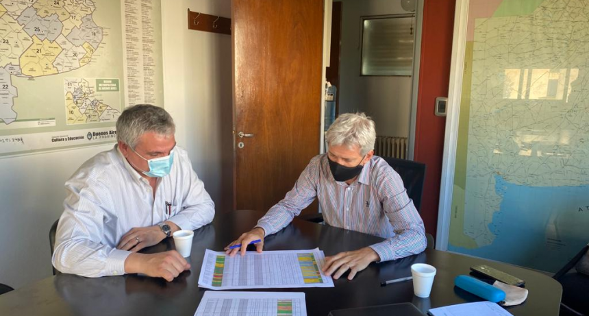 IMPORTANTE ENCUENTRO CON EL DIRECTOR DE INFRAESTRUCTURA ESCOLAR: SE PROYECTAN NUEVAS OBRAS PARA EL 2021
