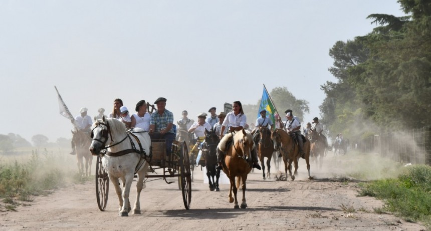 SE DESARROLLÓ LA FIESTA DE LA VIRGEN GAUCHA