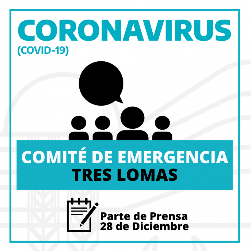 SE REUNIO EL COMITÉ DE EMERGENCIA. RIGEN LAS MISMAS MEDIDAS DEL 17 DE DICIEMBRE