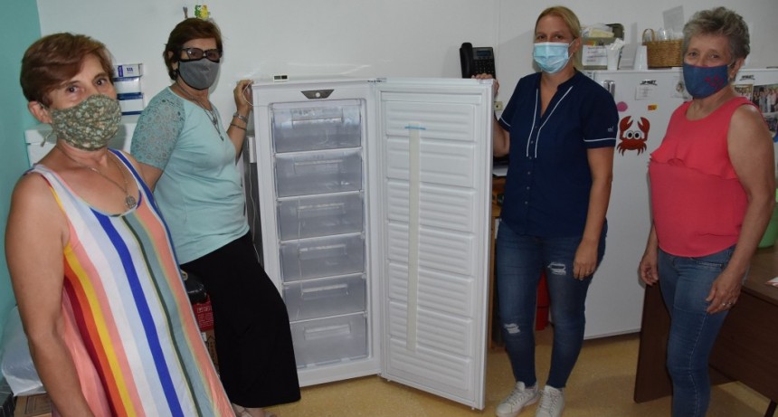 MODERNO FREEZER PARA LAS VACUNAS CONTRA EL COVID-19