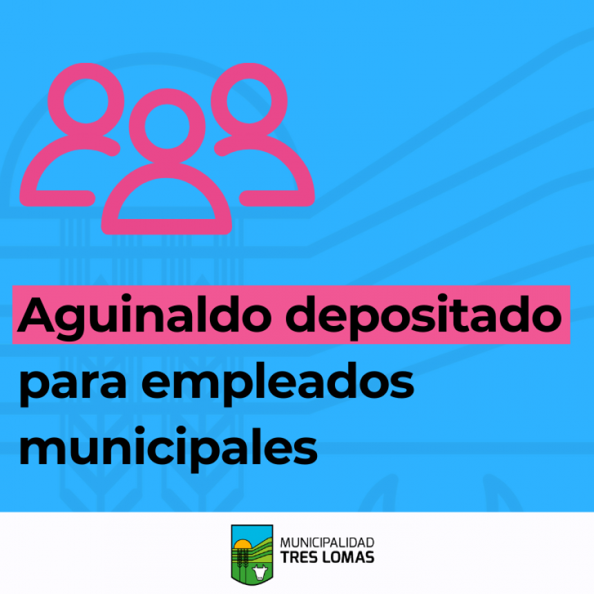 SE ENCUENTRA AL COBRO EL PAGO DEL AGUINALDO