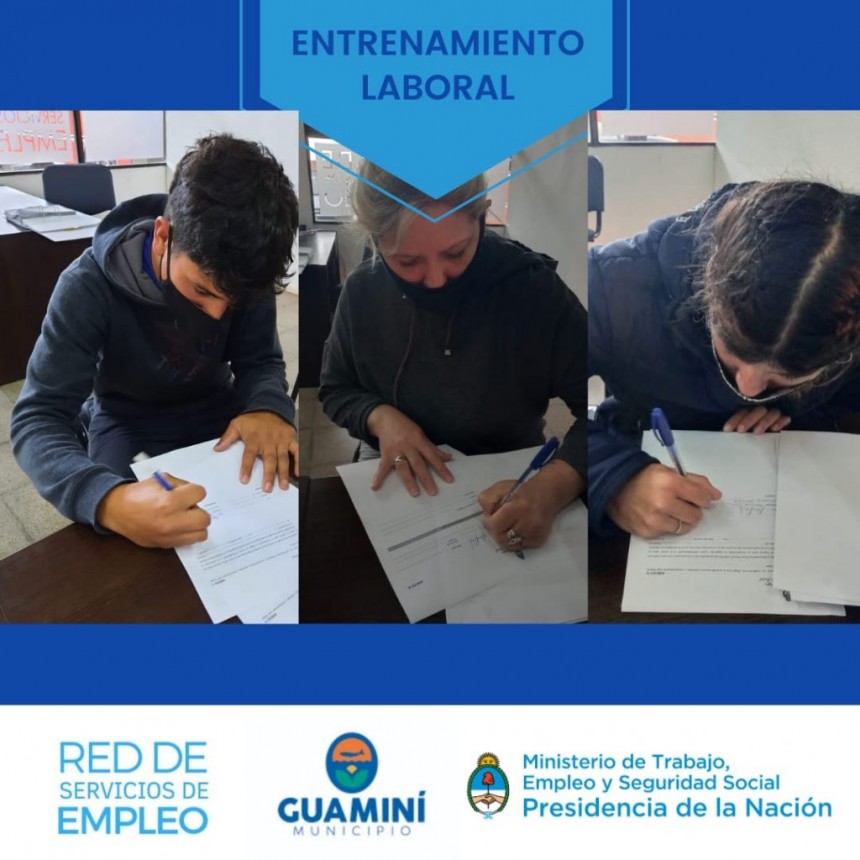 INICIAN NUEVOS ENTRENAMIENTOS LABORALES