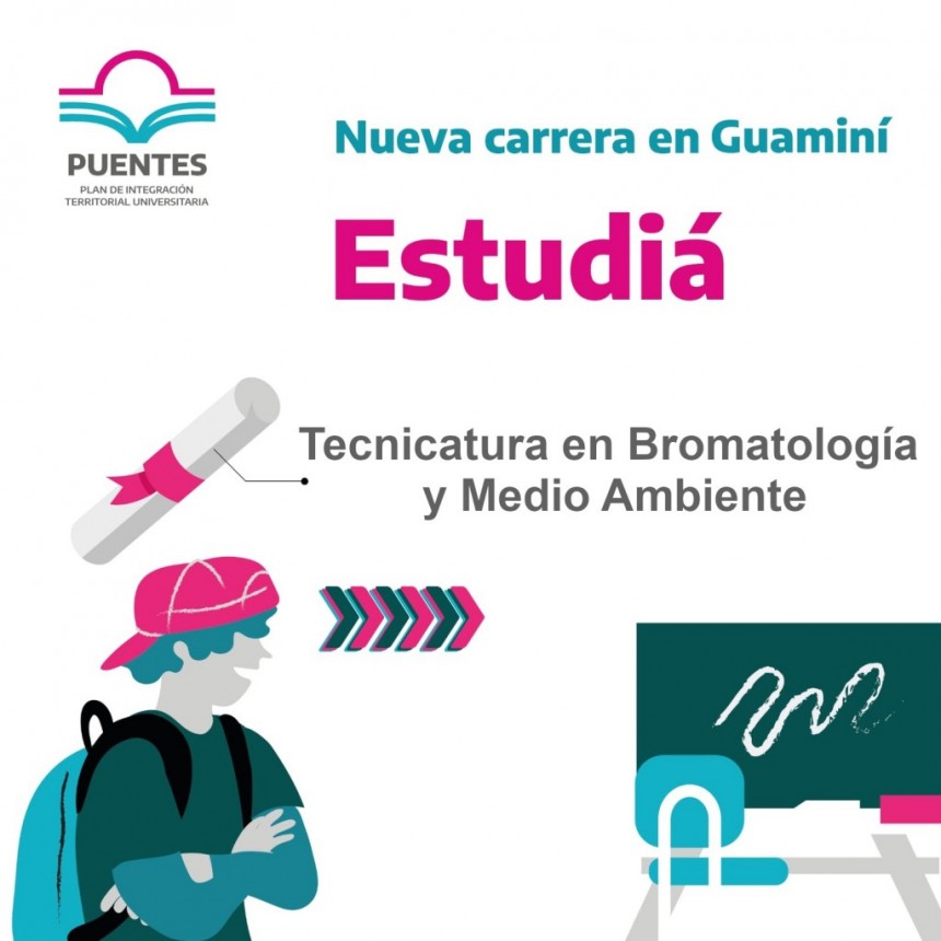 SE ENCUENTRA ABIERTA LA INSCRIPCIÓN A LA TECNICATURA EN BROMATOLOGÍA Y MEDIO AMBIENTE