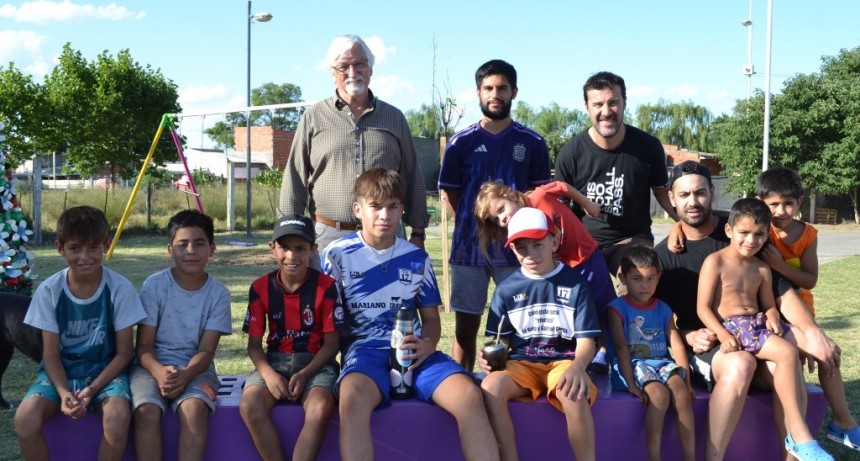  LUEGO DE SU REMODELACIÓN, QUEDÓ HABILITADA LA PLAZA DEL CIC DEL BARRIO “LA UNIÓN”