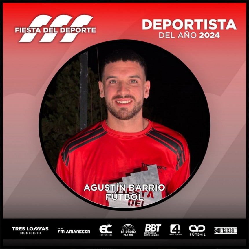 AGUSTÍN BARRIO ES EL DEPORTISTA DEL AÑO 2024