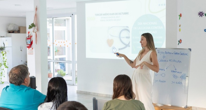 CHARLA ABIERTA SOBRE OBESIDAD