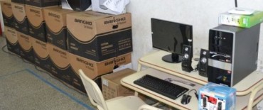 NUEVO GABINETE INFORMATICO PARA LA ESCUELA TECNICA