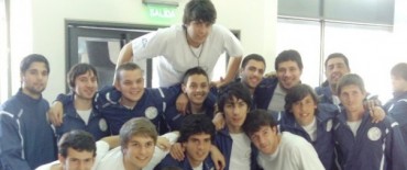 CESAR LUNARDINI CAMPEON EN HANDBOL