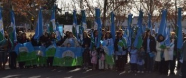 GRAN PARTICIPACION EN EL ACTO DEL 9 DE JULIO