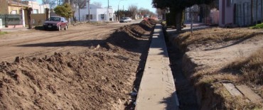 AVANZA LA OBRA DE CORDON CUNETA