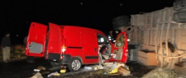 UN TRESLOMENSE SE ACCIDENTO EN LA RUTA 226