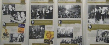 LA DIRECCION DE CULTURA INAUGURA MUESTRA FOTOGRAFICA SOBRE EVA PERON
