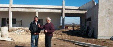 CARABELLI Y ZAPATA RECORRIERON LAS OBRAS EN CONSTRUCCION
