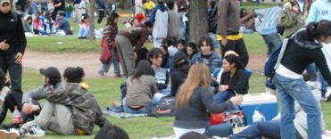 CHICOS Y JOVENES RECIBIERON LA PRIMAVERA