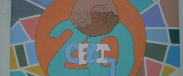 20 años del CEPT Nº 7 - PINTARON UN MURAL