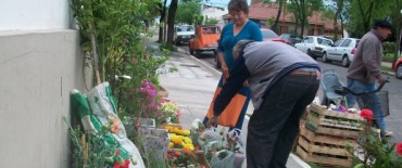VENDEN FLORES Y PLANTAS EN LA ESCUELA MUNICIPAL