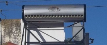 COMENZÓ LA COLOCACIÓN DE LOS CALEFONES SOLARES EN ARROYO VENADO