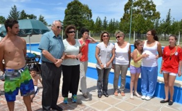 SE INAUGURO LA TEMPORADA EN EL NATATORIO MUNICIPAL