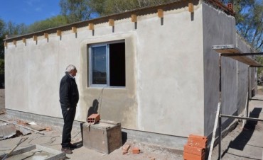 EN ABRIL COMENZARIAN A CONSTRUIRSE LAS CASAS DEL PLAN COMPARTIR. SE SIGUEN HACIENDO VIVIENDAS SOCIALES