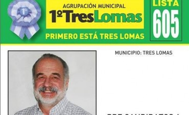 'PRIMERO ESTA TRES LOMAS' PRESENTO CANDIDATOS Y LANZO SU CAMPAÑA ELECTORAL