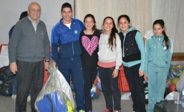 SE REALIZO LA TERCERA ENTREGA DE MATERIAL DEPORTIVO A LAS INSTITUCIONES