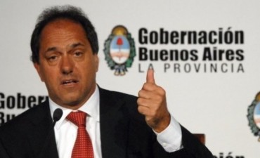 EL GOBERNADOR SCIOLI VISITA GUAMINI PARA LICITAR EL GASODUCTO CASEY-BONIFACIO-GUAMINI